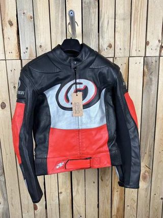 Chaqueta T-M De Moto Garibaldi Rojo Joroba 48
