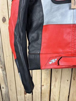 Chaqueta T-M De Moto Garibaldi Rojo Joroba 48