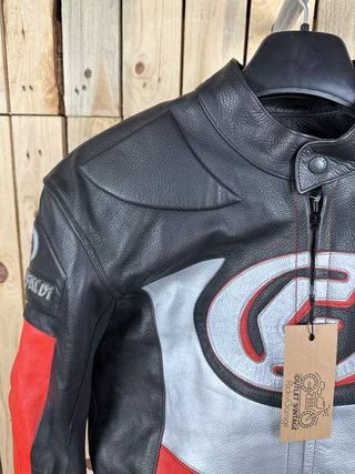 Chaqueta T-M De Moto Garibaldi Rojo Joroba 48