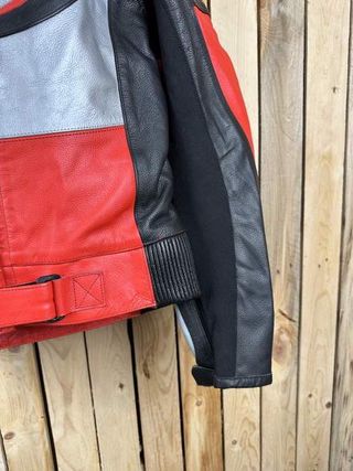 Chaqueta T-M De Moto Garibaldi Rojo Joroba 48