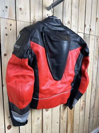 Chaqueta T-M De Moto Garibaldi Rojo Joroba 48