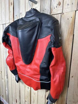 Chaqueta T-M De Moto Garibaldi Rojo Joroba 48