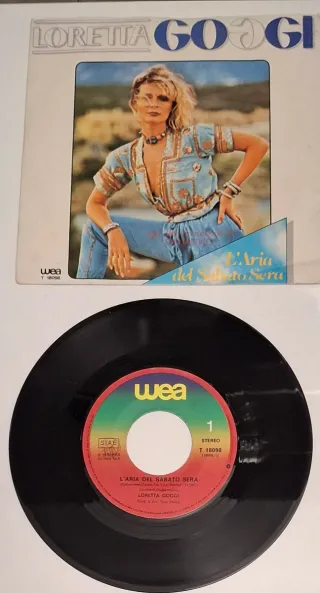 45 Giri Loretta Goggi - L'aria del sabato sera