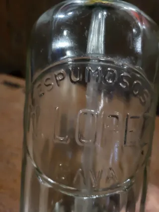 Sifón antiguo M. Lopez Espumosos