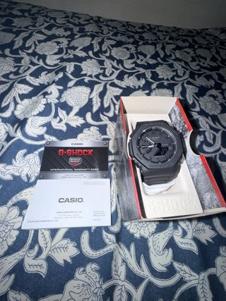 Reloj Casio G-Shock Negro con Garantía de 3 años