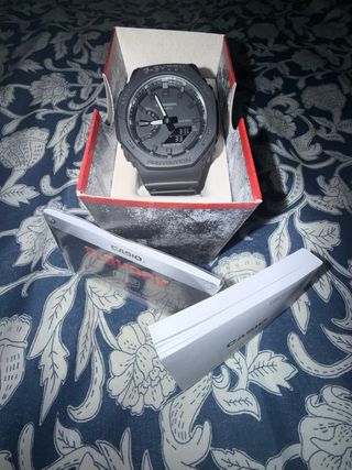 Reloj Casio G-Shock Negro con Garantía de 3 años