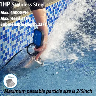 Pompa sommergibile FOTING 3821GPH LE007 HE017