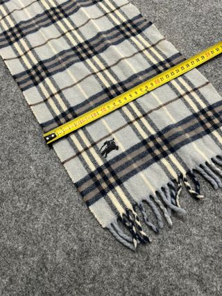 Bufanda Burberry Cachemira Gris Multicolor
