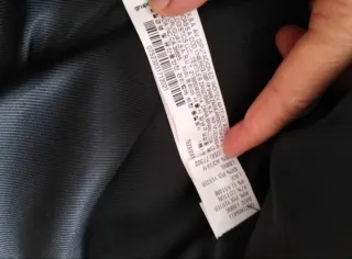 Vestido fiesta Zara negro y plateado