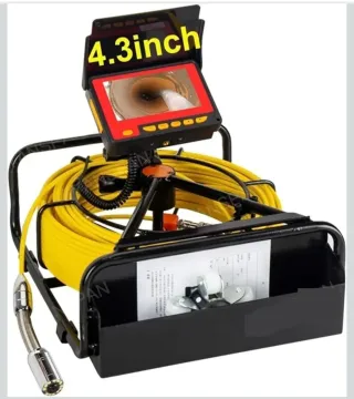 Cámara Inspección Tuberías HD DVR 4.3