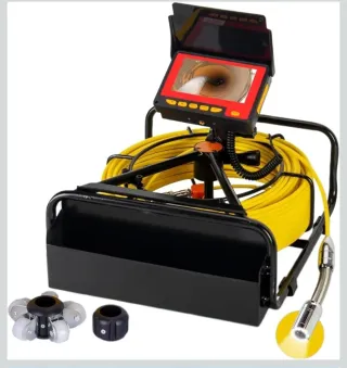 Cámara Inspección Tuberías HD DVR 4.3