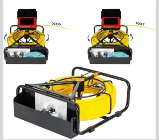 Cámara Inspección Tuberías HD DVR 4.3