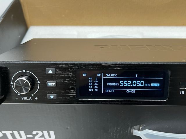 Phenyx Pro PTU-2U Sistema Microfono Wireless