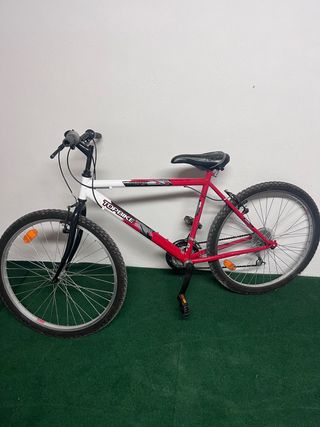 Bicicleta de Montaña TOPBIKE Roja y Blanca