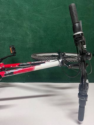 Bicicleta de Montaña TOPBIKE Roja y Blanca