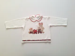 Maglietta bimba orsetti Natale