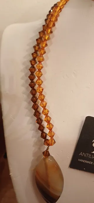 Collana Soutache Pietre Dure Antilia Mode