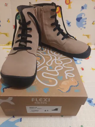 Botines barefoot FlexiNens serraje 41 a estrenar