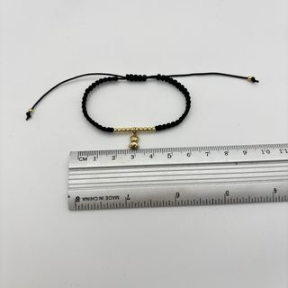 Pulsera macrame de oro 18kt