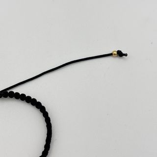 Pulsera macrame de oro 18kt