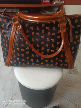 Borsa a mano con cuori