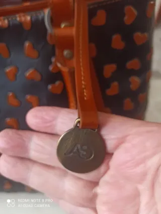 Borsa a mano con cuori