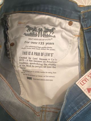 Pantalón Levi's Azul Talla W32 L34