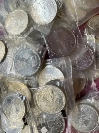 Monedas de plata de 2000 ptas!