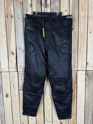 PANTALON T-XL DE CUERO PARA MOTO GARIBALDI 5