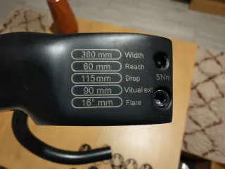 Manillar Gravel Negro