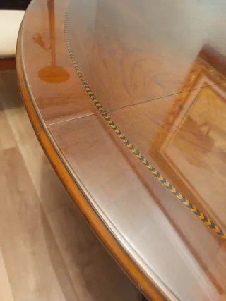 Mesa comedor extensible madera maciza