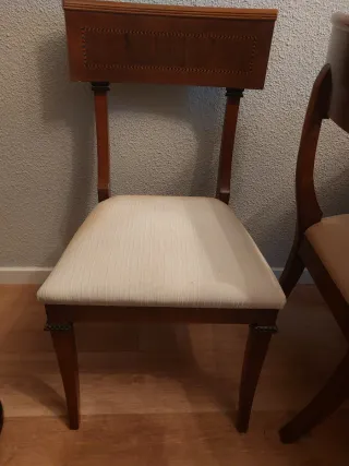 Mesa comedor extensible madera maciza