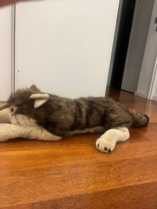 Peluche Lobo 60cm Nuevo
