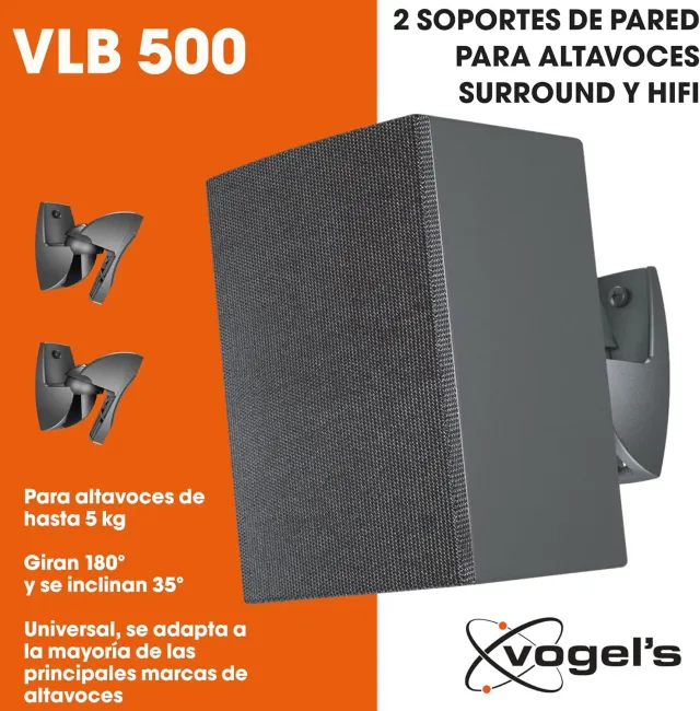 Supporto a Parete Universale per Altoparlanti