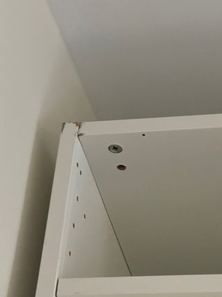 2 Estructuras PAX 75x58x236 + 5 baldas, desmontado