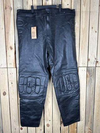 PANTALON T-3XL DE CUERO PARA MOTO GARIBALDI 2