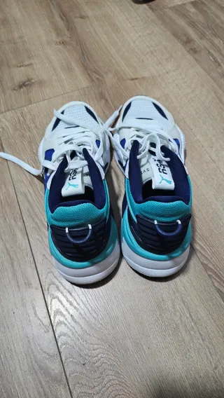 Zapatillas Puma RS-X Azul y Blanco