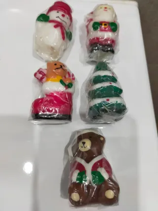 Set 5 Candele Natalizie