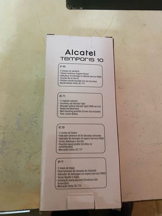 Teléfono Alcatel VOIP-TAKSN Negro