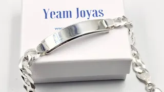OFERTA PULSERA PLATA LEY ESCLAVA