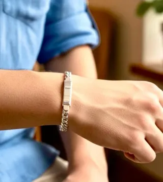 OFERTA PULSERA PLATA LEY ESCLAVA