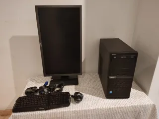 Lote Ordenador PC: Monitor, Teclado y Ratón VER!
