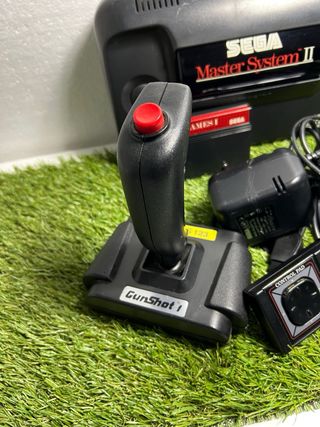 Sega Master System II Consola Negra + Accesorios