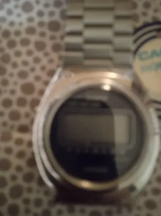 Reloj Casio 35QR-23B-1 Digital Plata
