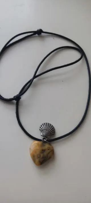 Colgante Corazón Camino Santiago Plata