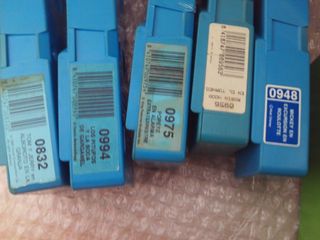 juguete cine exin super amarillo o narnaja + 5 pel