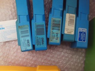 juguete cine exin super amarillo o narnaja + 5 pel