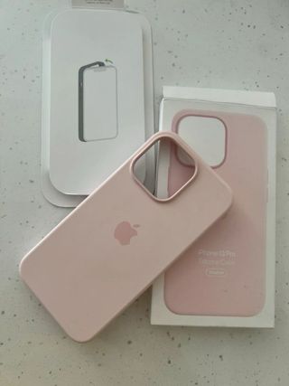 Cover iPhone 13 Pro Silicone Rosa