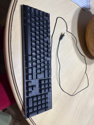 Teclado de colores gamer