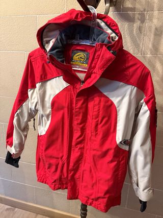 Chaqueta de esquí O'Neill Roja y Beige